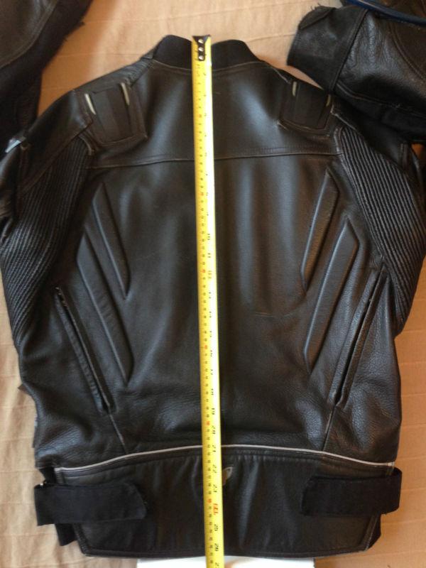 Joe Rocket 990 Leather Jacket SIze 44 Black , US $0.99, image 6