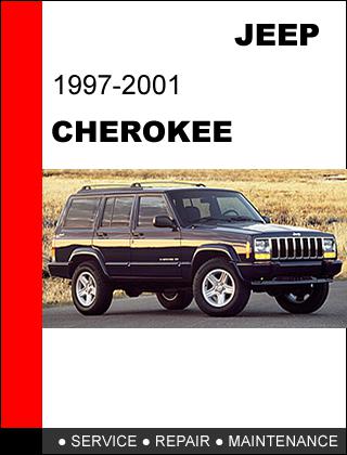 Jeep cherokee 1997 - 2001 factory service repair workshop shop manual