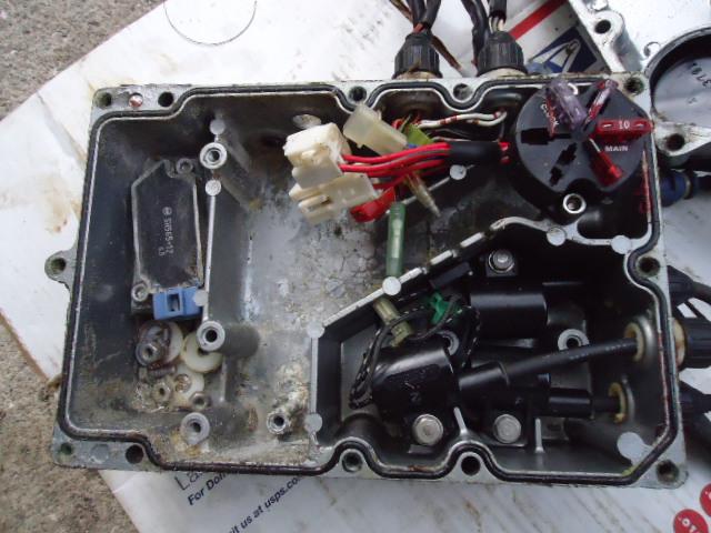 Kawasaki electrical box case halves coils rectifier no cdi 1998 stx 1100
