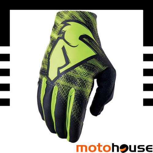 Thor youth void tread gloves mx offroad dirt motocross green black 