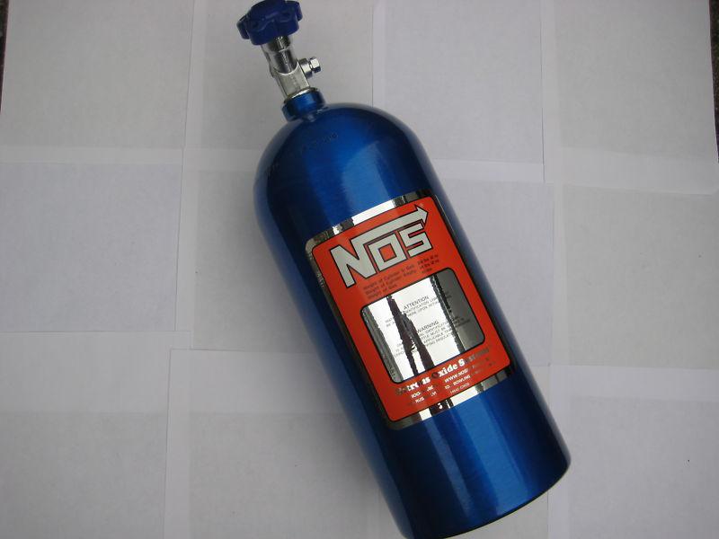 NOS/NITROUS/ZEX/NX/EDELBROCK/HOLLEY/ 10 LB.ELECTRIC BLUE BOTTLE W/HI-FLOW LOOK! , US $131.96, image 2