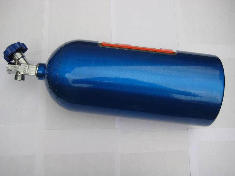 NOS/NITROUS/ZEX/NX/EDELBROCK/HOLLEY/ 10 LB.ELECTRIC BLUE BOTTLE W/HI-FLOW LOOK! , US $131.96, image 3