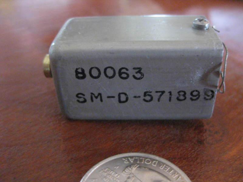 Tank assembly smd571899 htf radar comm. radio detection equipment parts hd $ hq!