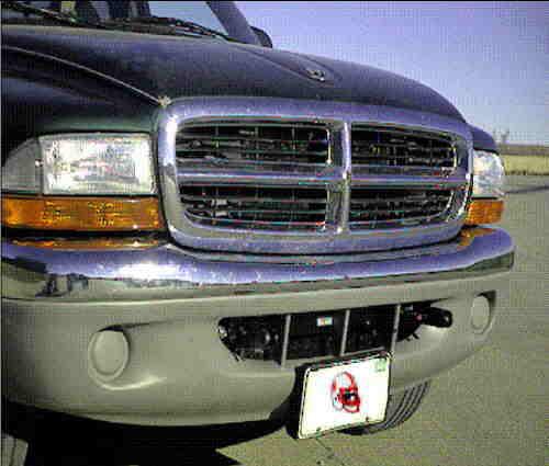 Blue ox bx1939 base plate f/dodge dakota 97-04