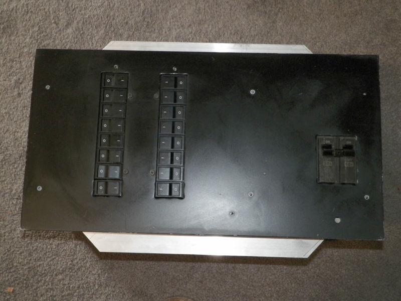 E-plex 110v / 220v ac power distribution box 50amp module 439dmac rv boat 