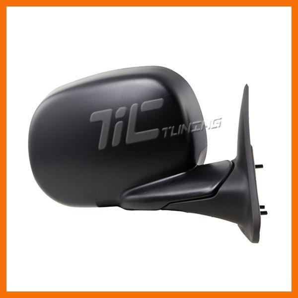 1998-2001 ram 1500 pickup manual base mirror ch1321179 textured wo remote right