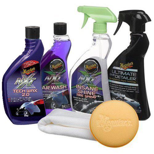 Meguiar's nxt ultimate shine wash & wax care kit car auto cleaner free shipping!
