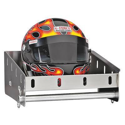 Summit trailer organizer helmet rack aluminum natural holds 1 helmet ea 939307