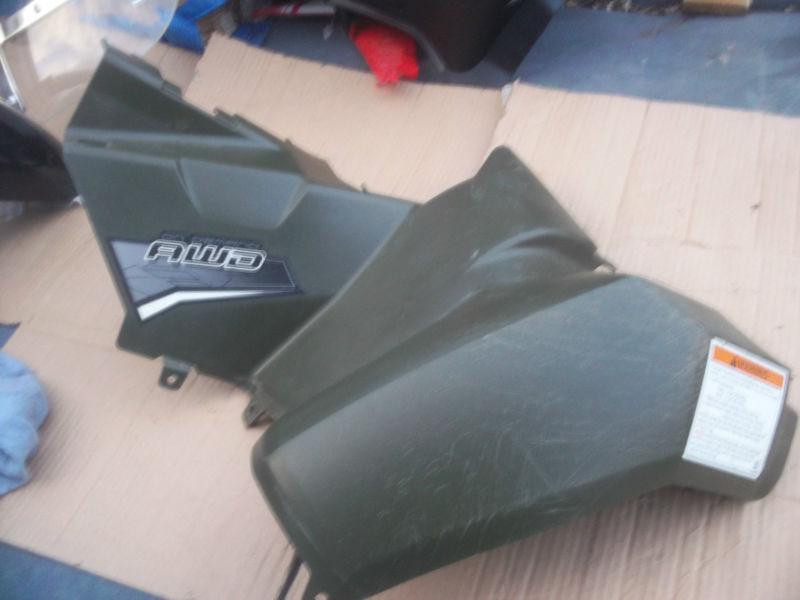 2010- 2011 polaris tn 550 left hand rear side cover tn550 sportsman 5437884  