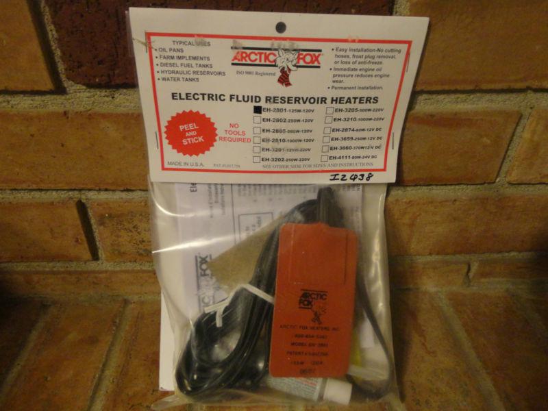 Electric fluid reservoir heaters-arctic fox-eh-2801-125w-120v
