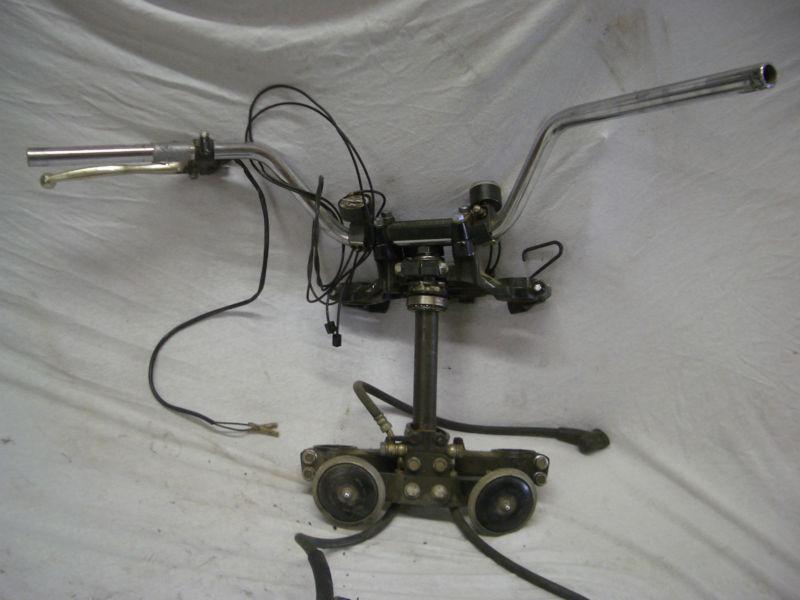Purchase 1980 KZ 1300 Complete Triple Trees with Handle Bars, Horn