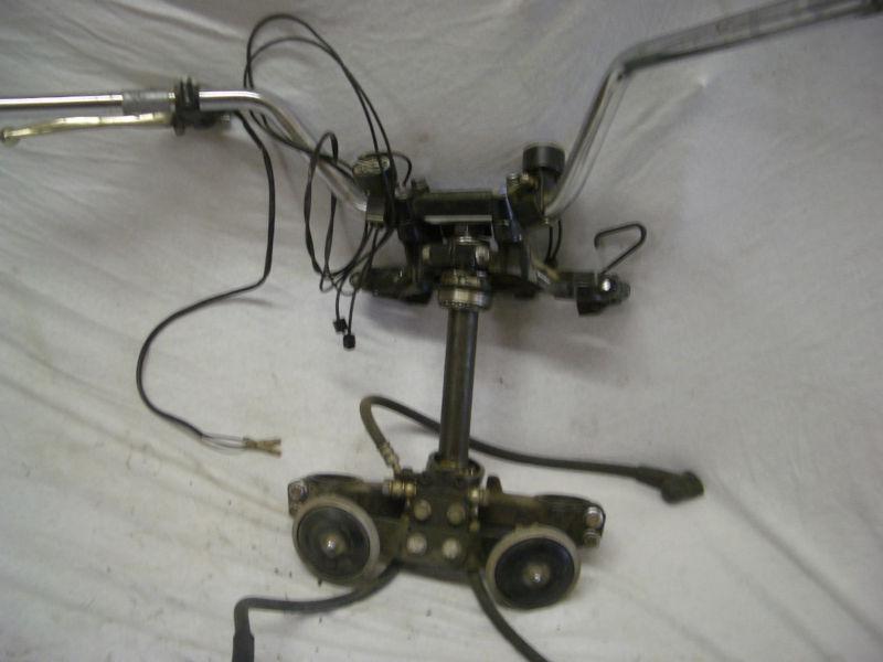 Purchase 1980 KZ 1300 Complete Triple Trees with Handle Bars, Horn