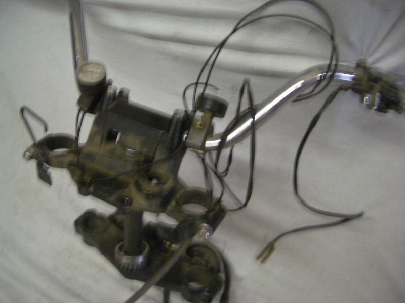 Purchase 1980 KZ 1300 Complete Triple Trees with Handle Bars, Horn