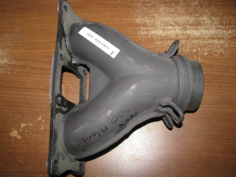 Polaris 800 exhaust manifold y-pipe dragon iq shift assault 1261932-029 takeoff