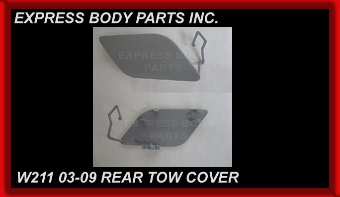 2003-2009 w211 e class e320 e500 e350 e55 rear tow cover 2118801405 bumper 
