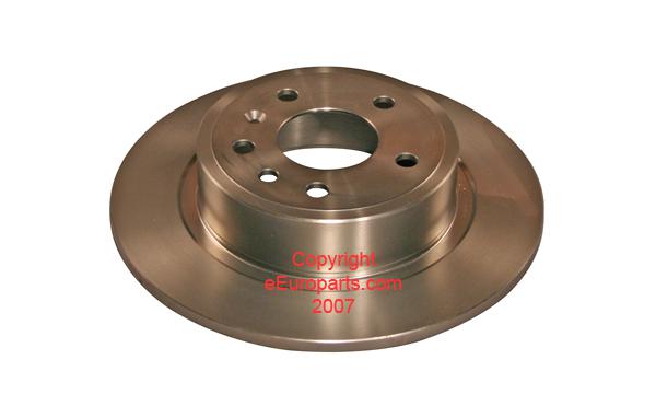 New zimmermann disc brake rotor - rear 480154600 saab oe 12763591