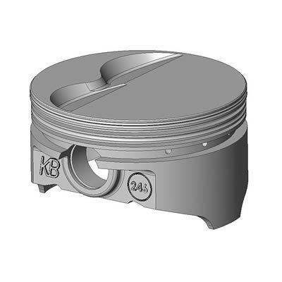 Keith black pistons hypereutectic flat 4.030" bore ford set of 8 kb246-030