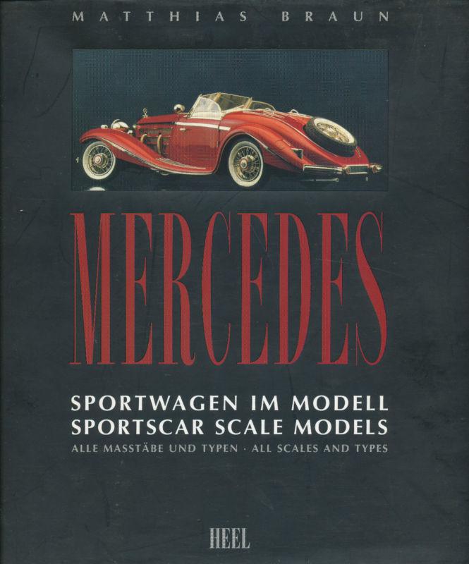 Mercedes - sportscar scale models / sportwagen im modell
