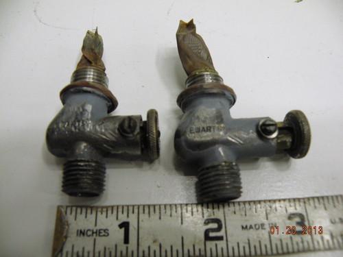 Ewarts petcock fuel valve ariel norton bsa triumph matchless sunbeam pair used