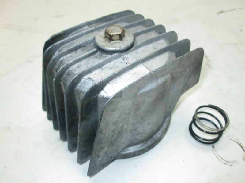 Honda 1978 cb750 cb 750 cb750k four oil filter cover with bolt & spring