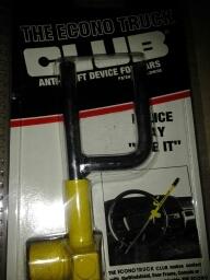 econo TRUCK ( The Club) anti theft device (bright yellow), US $24.99, image 2