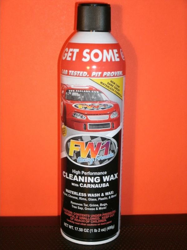 One can of fw1 detail cleaner waterless wax / total racing wax with carnuba