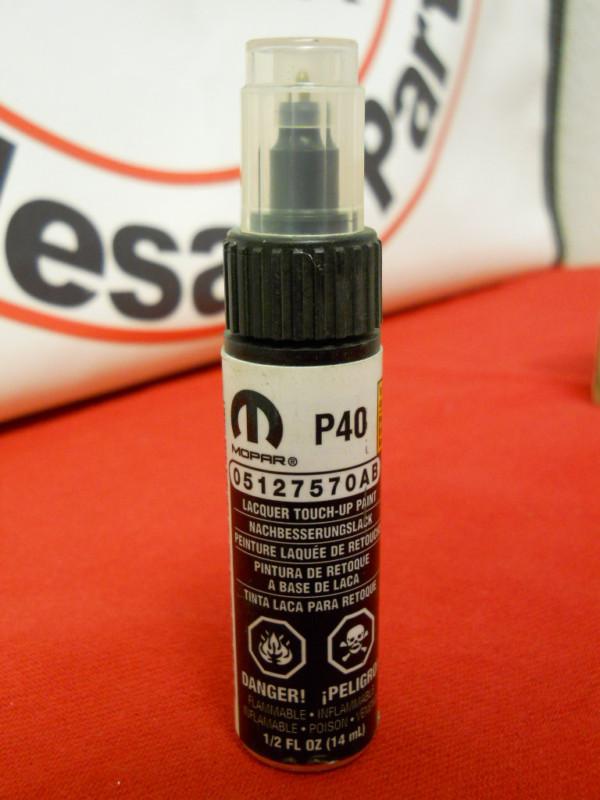Purchase Dodge Jeep Chrysler Ram fiat BLACK CLEAR COAT Touchup paint
