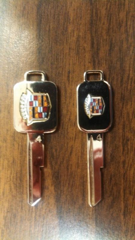 Cadillac gold key blank set