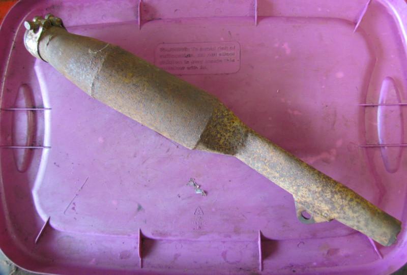 Purchase 1972 OSSA 250 MAR AHRMA Cut Exhaust Baffle in Mulino, Oregon