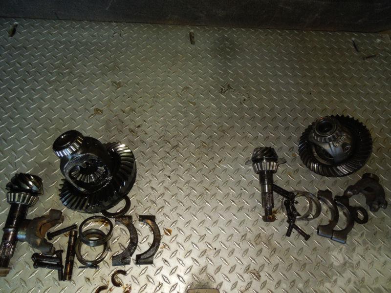 4.11 ring & pinion dana 35 gear set, front & rear, jeep wrangler yj, 1987-1995