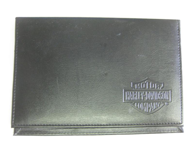 Harley davidson owner's manual case cover document insurance pouch riders guide