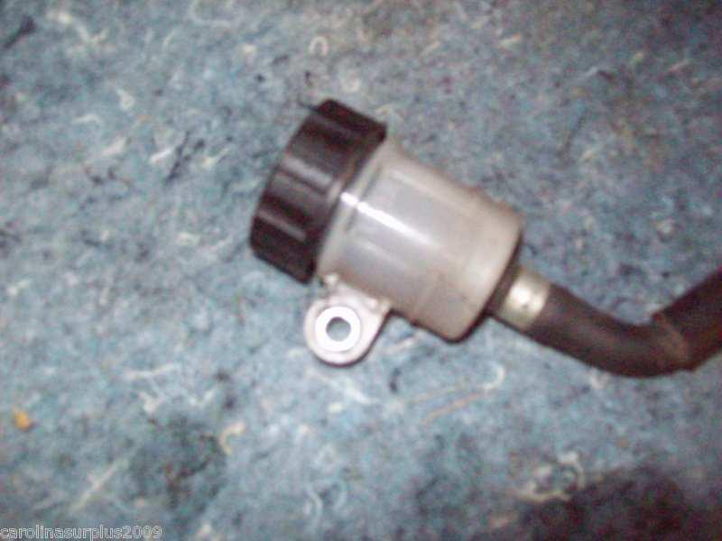 Purchase KAWASAKI KLR 650 REAR MASTER CYLINDER, RESERVOIR, BRAKE LEVER