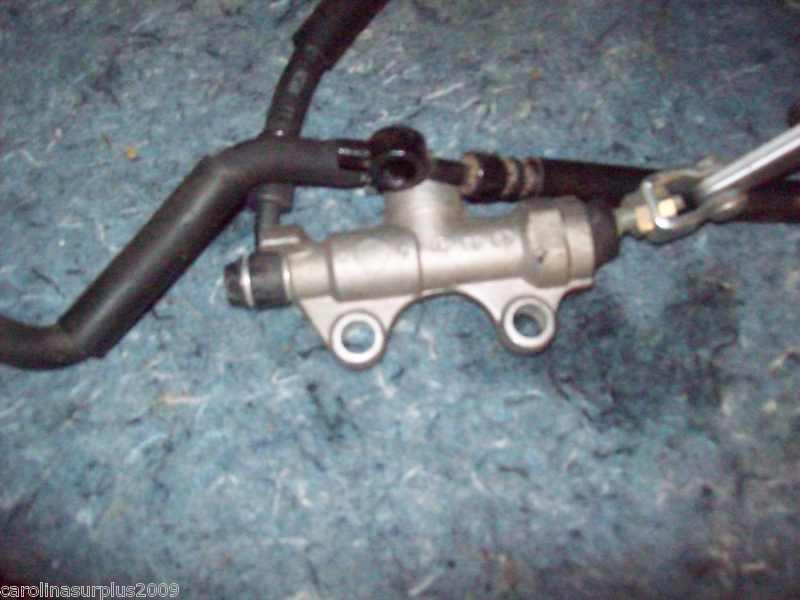 Purchase KAWASAKI KLR 650 REAR MASTER CYLINDER, RESERVOIR, BRAKE LEVER