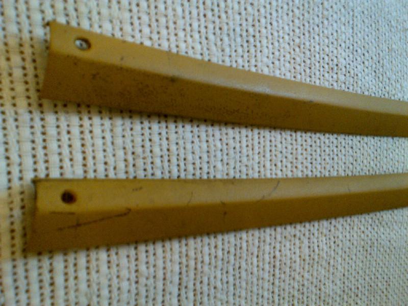 1973 Dodge Charger interior trim side of headliner with clips (gold), US $35.00, image 2