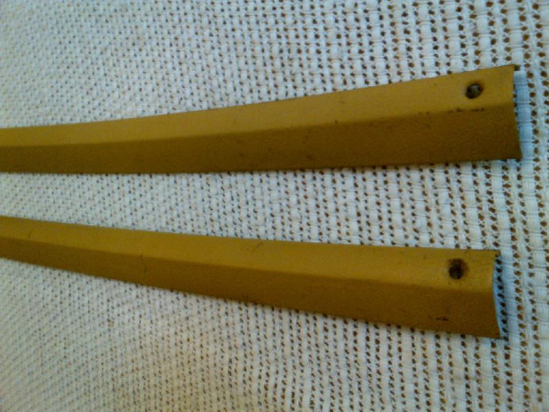 1973 Dodge Charger interior trim side of headliner with clips (gold), US $35.00, image 3