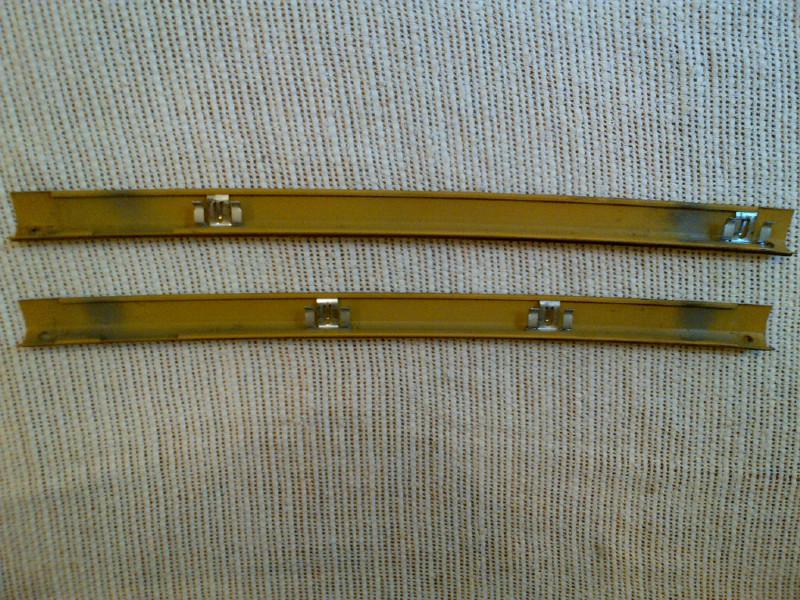 1973 Dodge Charger interior trim side of headliner with clips (gold), US $35.00, image 4