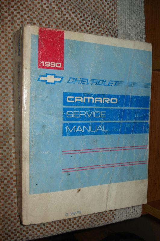 1990 chevy camaro shop manual original book service z28