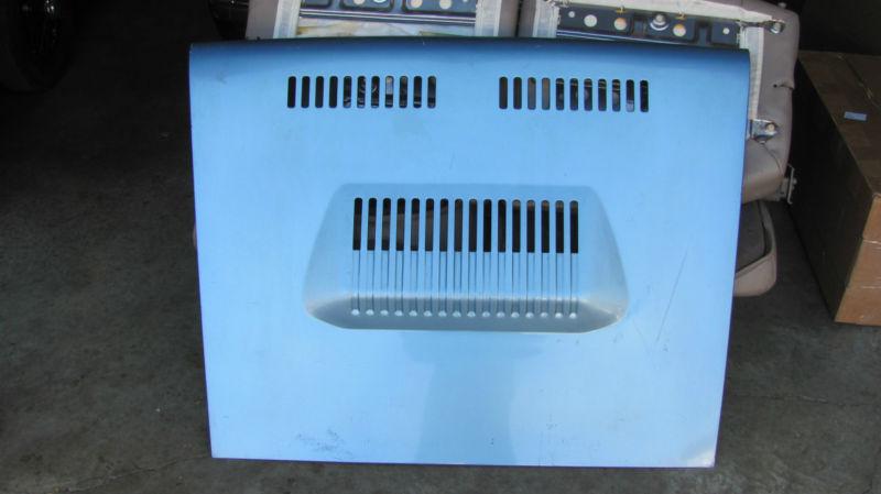 Lancia scorpion montecarlo engine lid rear vents trunk bay cover oem vintage 