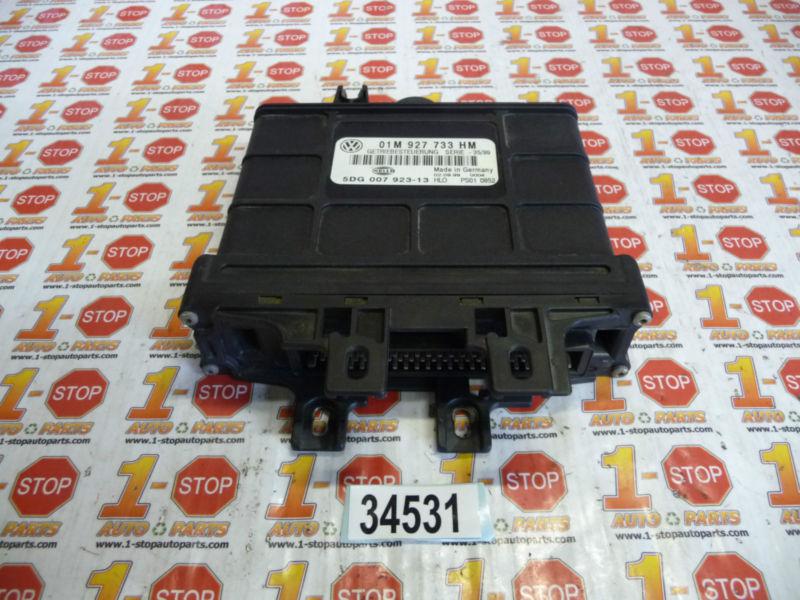 99 00 01 volkswagen jetta transmission computer tcu tcm 01m 927 733 hm oem