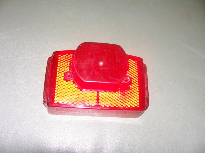 Vintage norton commando, triumph t140 bonneville tail light lens (used)
