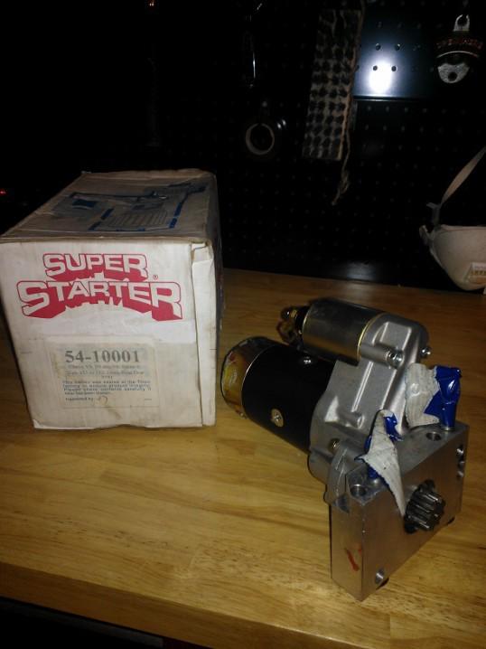 Tilton severe duty super starter chevy v8 / 90° v6 104t rg 54-10001