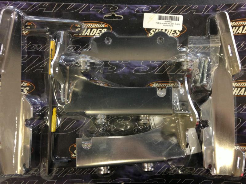 Memphis shades windshield mount kit for 1996-2006 vulcan 800 and 1500 models