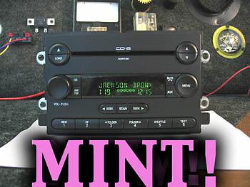 Ford f150 mustang fusion 6 cd mp3 changer radio 04 05 06 5l3t-18c815 6l3t-18c815