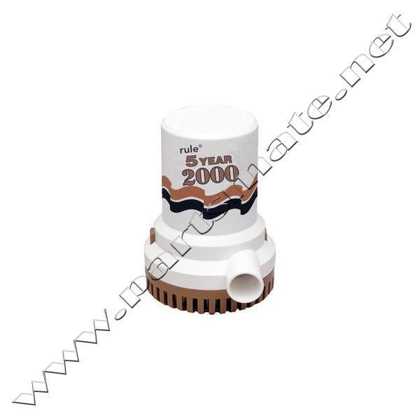 Buy Rule 09 HIGH CAPACITY MANUAL BILGE PUMPS / 5 YEAR 2000 GPH PUMP in