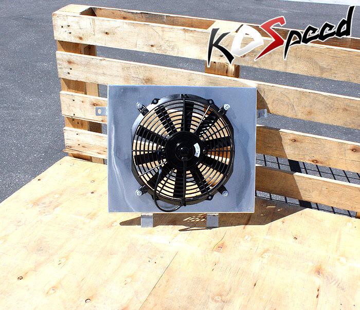 Buy ALUMINUM RACING RADIATOR COOLING FAN SHROUD W/13" FAN BMW E30 M3 17