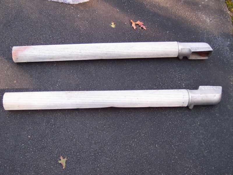 Thrush aluminum side pipes    