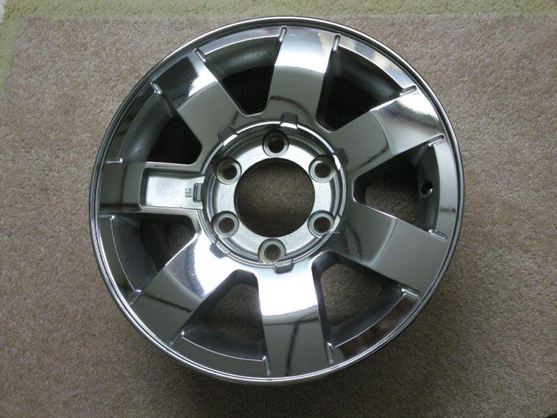 Buy Hummer H3 Oem 16" Wheel Factory Original GM Rim 6303 Chrome Like