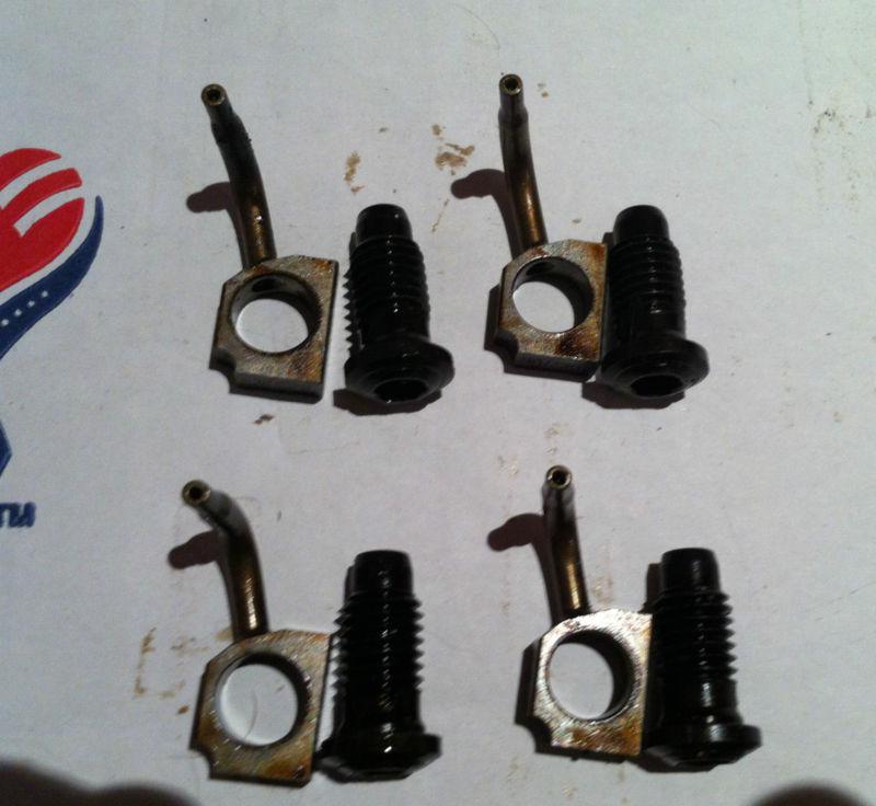 Set of 4 oil squirters vw 2.0 8v golf, jetta, beetle 