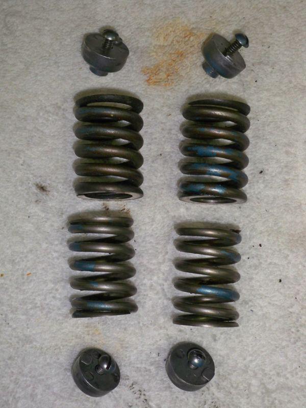 1954 evinrude 7.5 hp aquasonic outboard motor upper lower dampening springs!!!!!