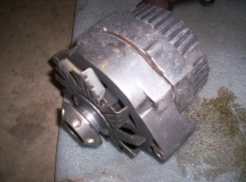 Buy SBC polished alternator, distributor, cap, points and coil off my